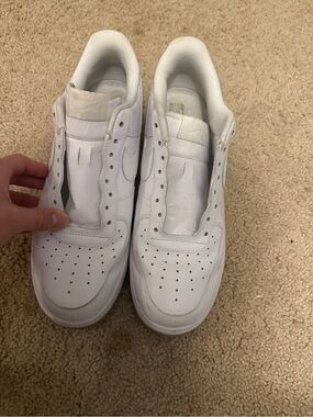 Air Force one Gummy Sole No Laces